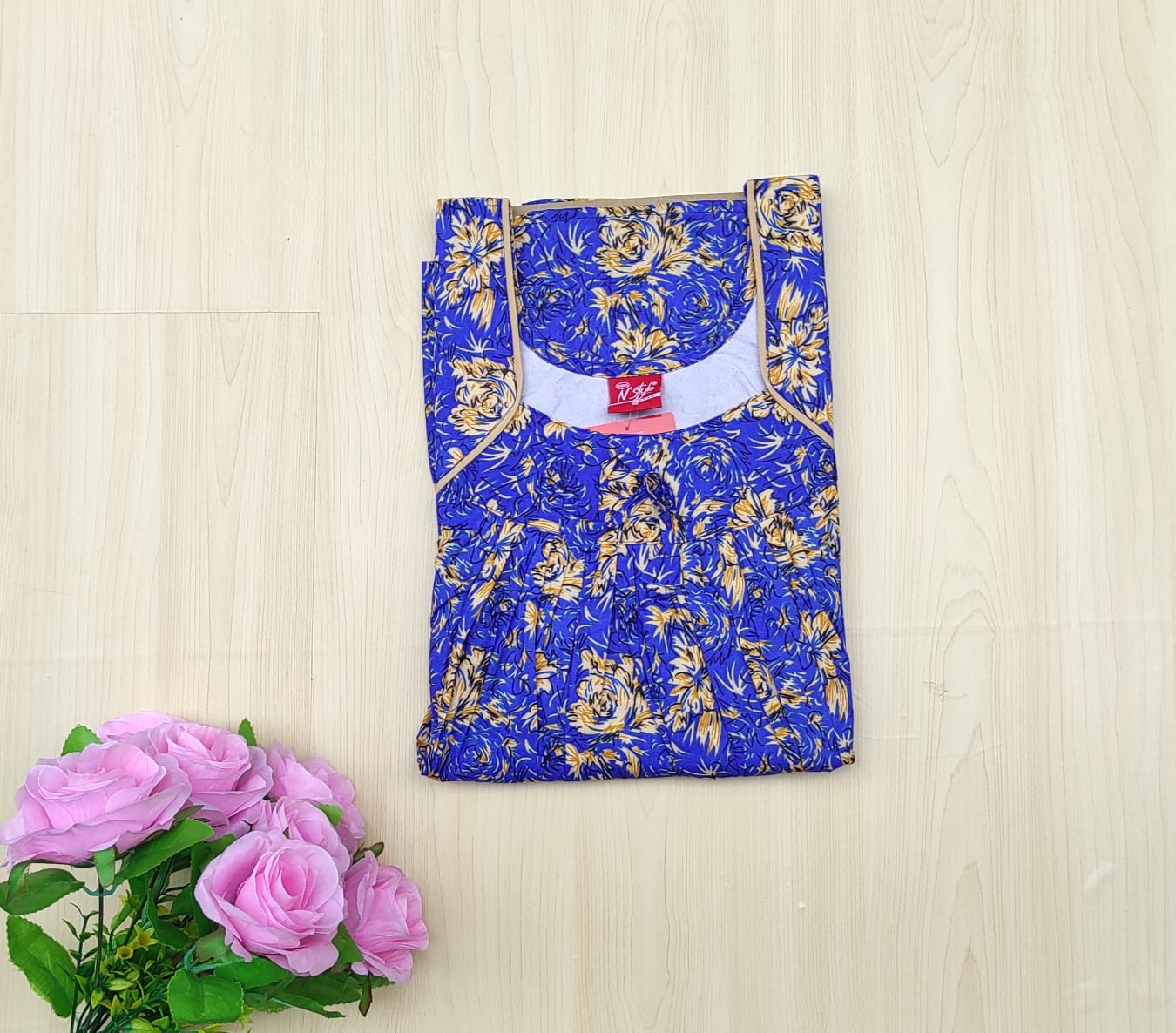 WhatsApp Image 2026-05-28 at 11.42.48 AM Cotton N style Nighty - Image 1