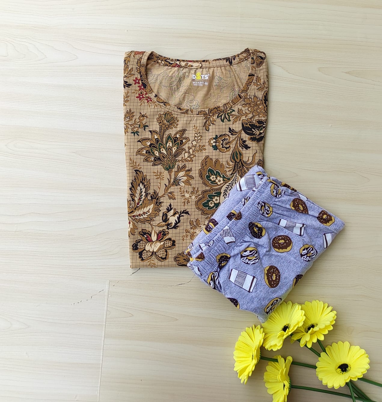 WhatsApp Image 2026-06-20 at 2.51.59 PM Printed pyjama set - Image 1