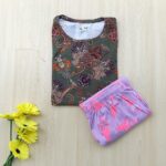 Printed pyjama set