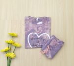 TIE & DYE HALF PANT SET