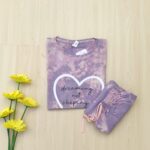 TIE & DYE HALF PANT SET