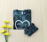 TIE & DYE HALF PANT SET