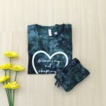 TIE & DYE HALF PANT SET