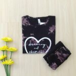 TIE & DYE HALF PANT SET