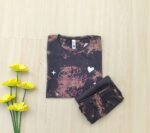 TIE &  DYE HALF PANT SET