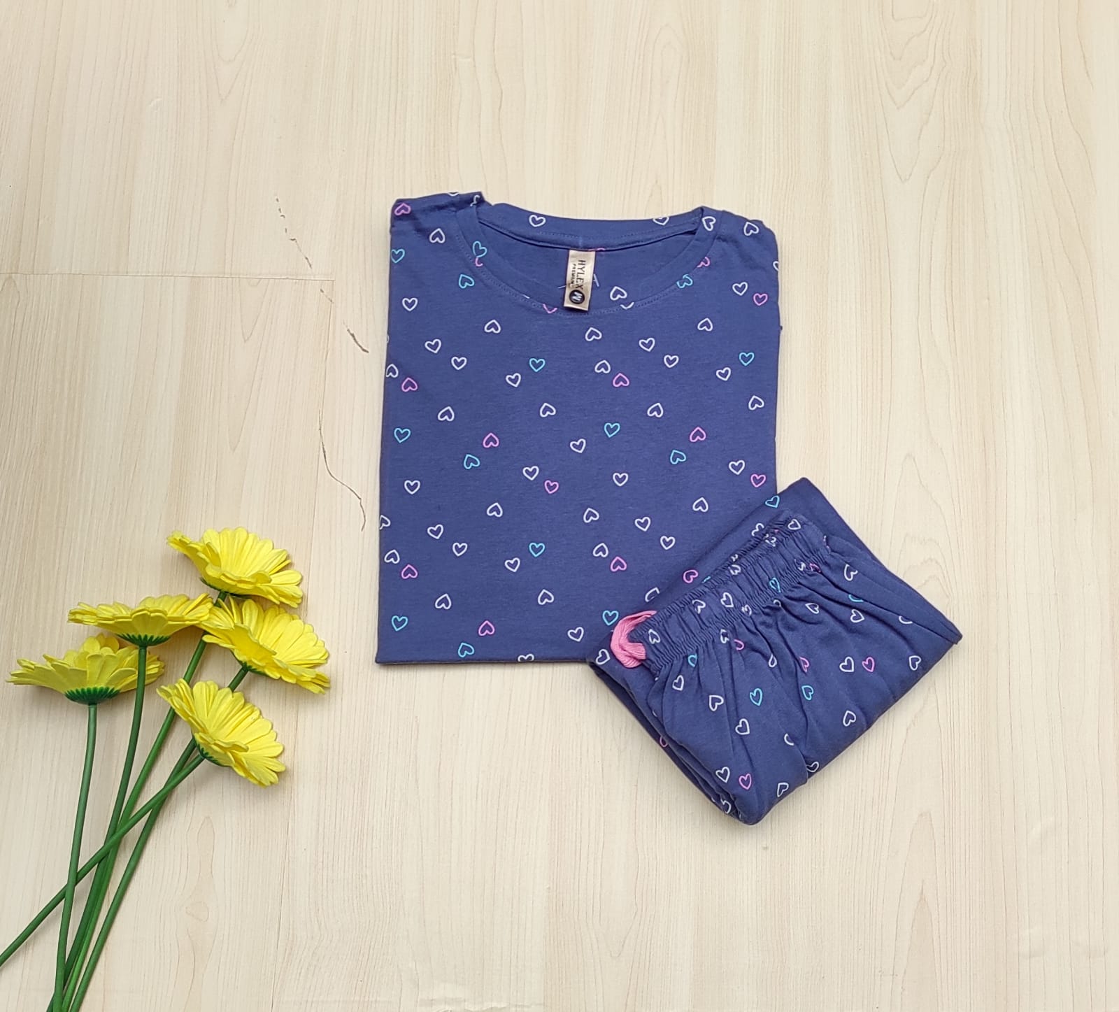 WhatsApp Image 2026-06-25 at 11.28.57 AM Half pant pyjama set - Image 1