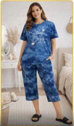 TIE &  DYE HALF PANT SET - Image 2