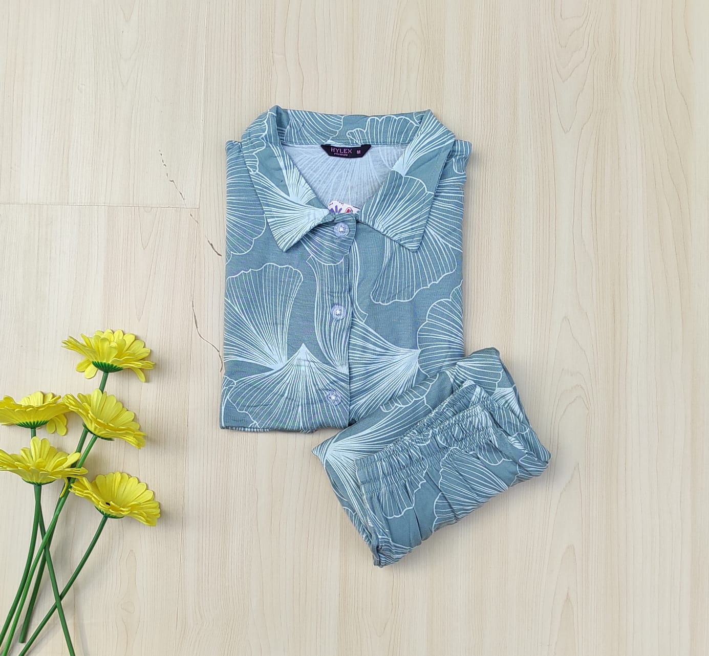 WhatsApp Image 2026-06-28 at 10.16.49 AM Colar Half pant set - Image 1