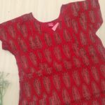 N style ajrak frock nighty