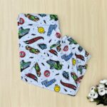 Printed half pant