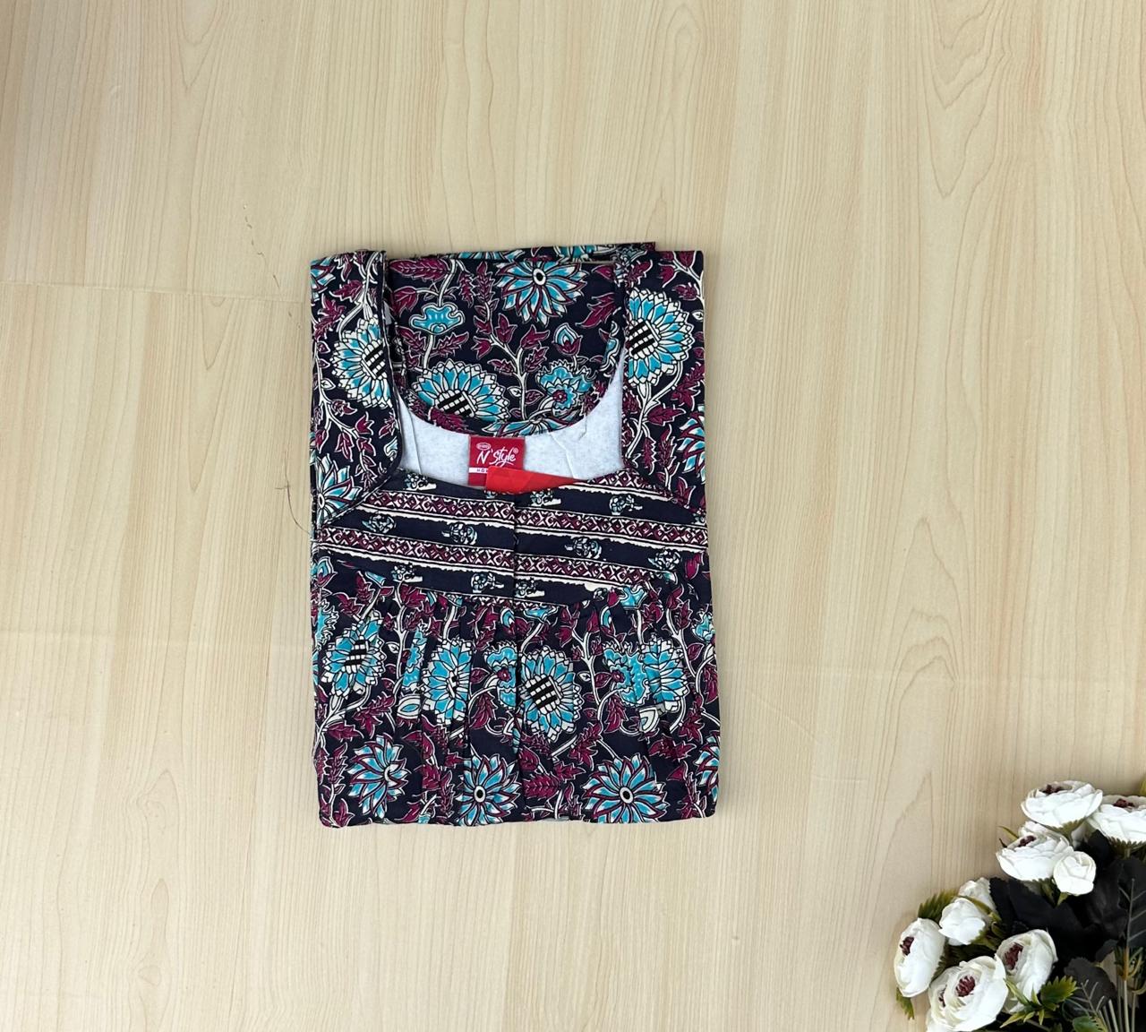 WhatsApp Image 2026-07-17 at 10.30.49 AM (7) Cotton N style Nighty - Image 1