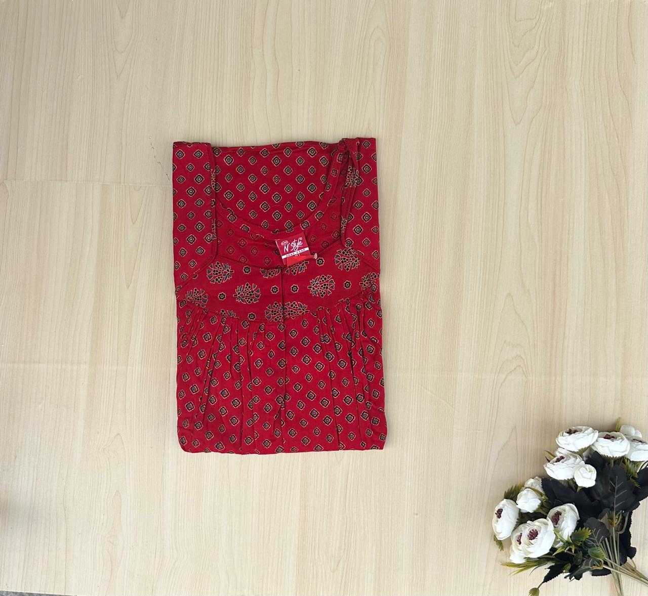 WhatsApp Image 2026-07-17 at 10.54.40 AM (1) Cotton N style Nighty - Image 1
