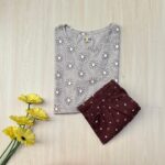 Printed pyjama set