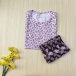 Printed pyjama set