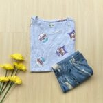 Printed pyjama set