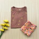 Printed pyjama set