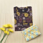 Printed pyjama set