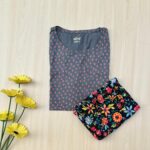 Printed pyjama set