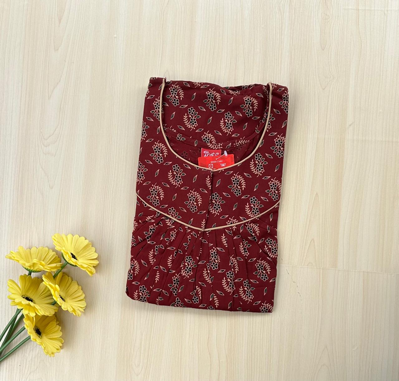 WhatsApp Image 2026-07-31 at 11.14.59 AM N style ajrak nighty - Image 1