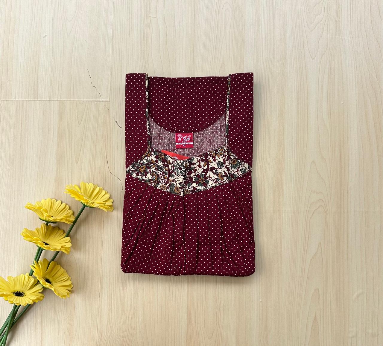 WhatsApp Image 2026-08-11 at 2.34.55 PM Cotton N style Nighty - Image 1