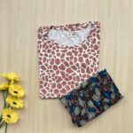 Printed pyjama set