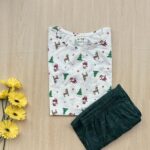 Printed pyjama set