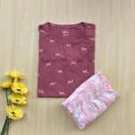 Printed pyjama set