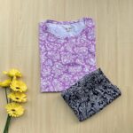 Printed pyjama set