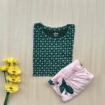 Printed pyjama set