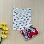 Printed pyjama set