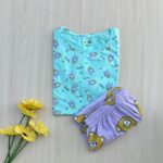 Printed pyjama set