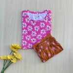 Printed pyjama set