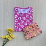Printed pyjama set