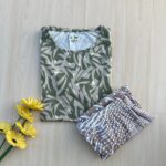 Printed pyjama set
