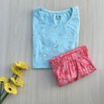 Printed pyjama set