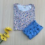 Printed pyjama set