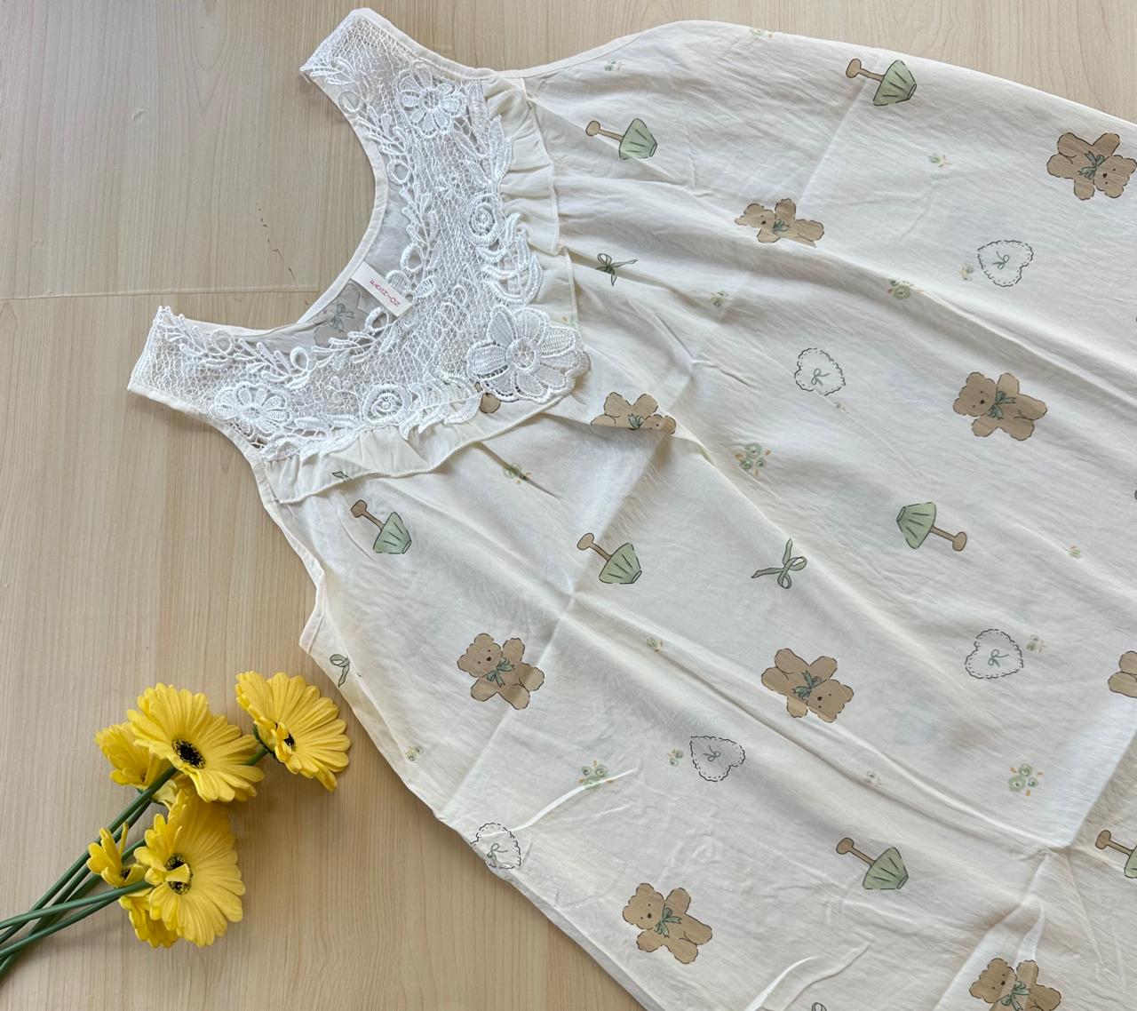 WhatsApp Image 2026-09-11 at 10.12.51 AM (1) Korean English Mini Maxi (Sleeveless) - Image 1
