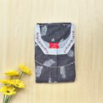 Premium N style nighty (BLACK)
