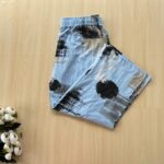 Printed half pant