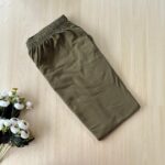 Solid pyjama pant - Olive Green