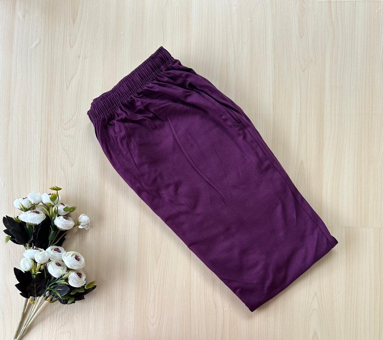 WhatsApp Image 2026-09-25 at 12.07.12 PM Solid pyjama pant - Vine - Image 1