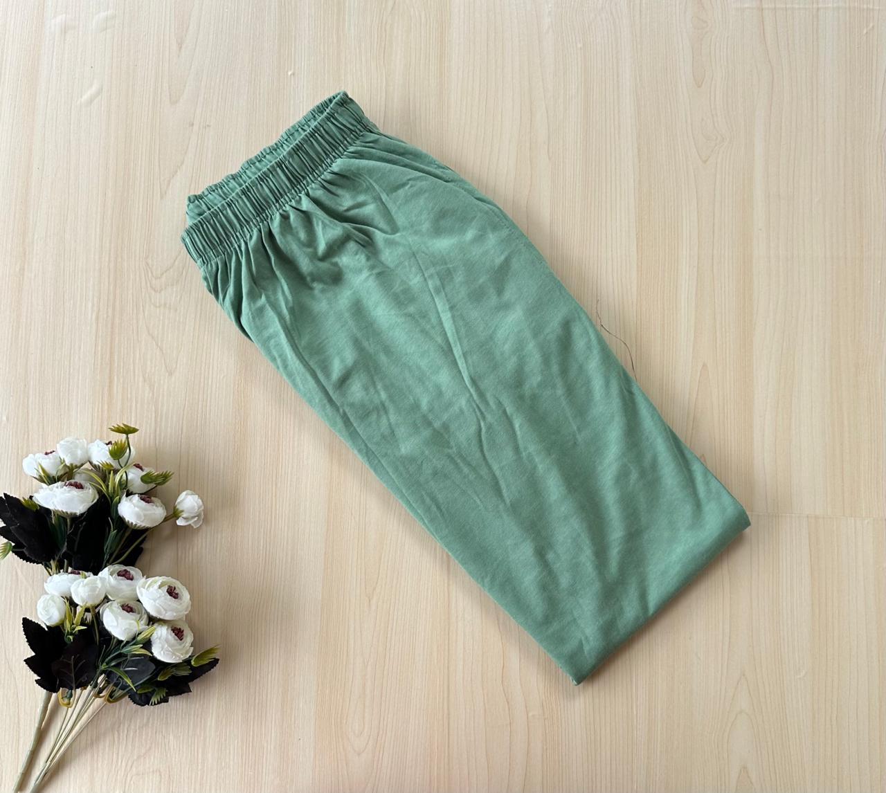 WhatsApp Image 2026-09-25 at 12.07.13 PM (2) Solid pyjama pant - Pista Green - Image 1