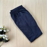 Solid pyjama pant - Navy Blue