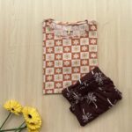 Printed pyjama set