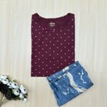 Printed pyjama set