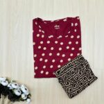 Printed pyjama set