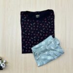 Printed pyjama set