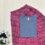 Hakoba Tshirt and Printed Skirt Combo