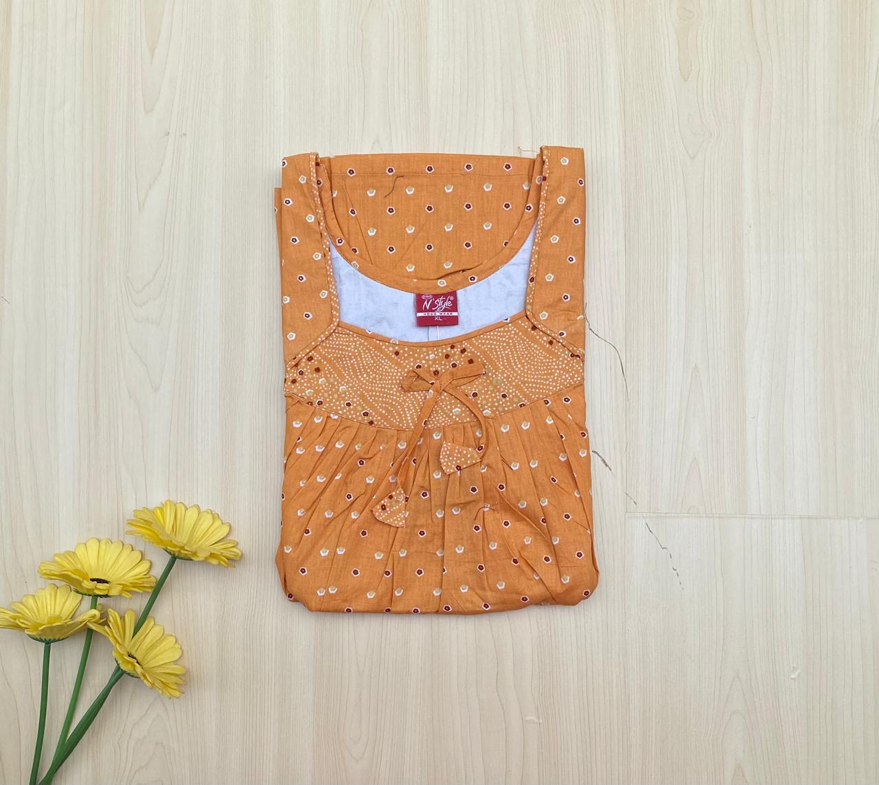 WhatsApp Image 2026-10-20 at 12.40.12 PM (8) N Style Cotton nighty - Image 1